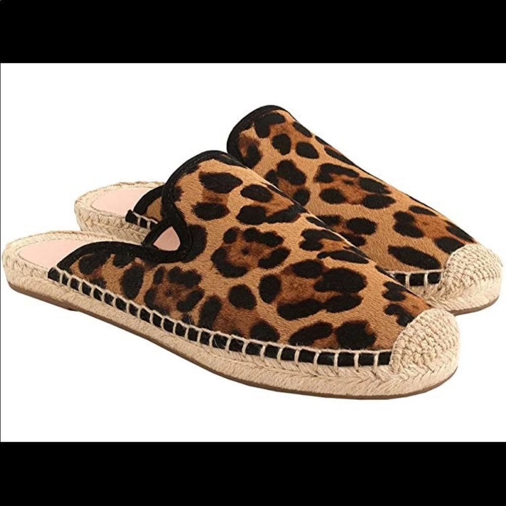 J.Crew Leopard Espadrilles
